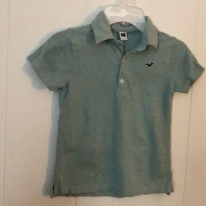 Janie and Jack Boys Shirt Green Size 5